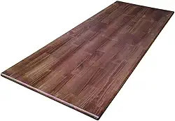 Tampo Madeira Pinus Verniz 2,5cm Escritorio Setup Bancada Mesa Pia (Verniz Imbuia, 140x70cm)