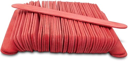 Miniatura 9 de Blue Jumbo - Palitos de manualidades de 6 pulgadas, paquete de 100 palitos de paletas para manualidades, 4 de julio, palitos de cera y depresores de