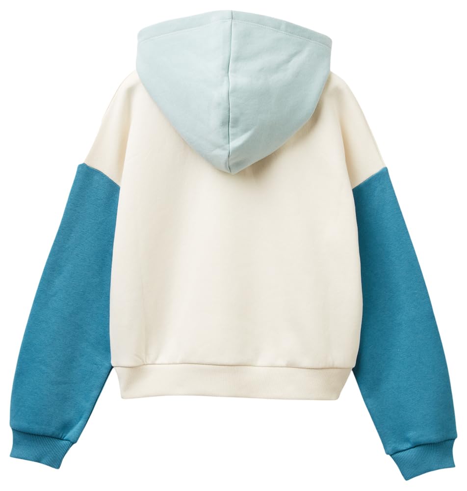 United Colors of Benetton Maglia C/CAPP. M/L 39m2c205e Sudadera con Capucha Unisex niños