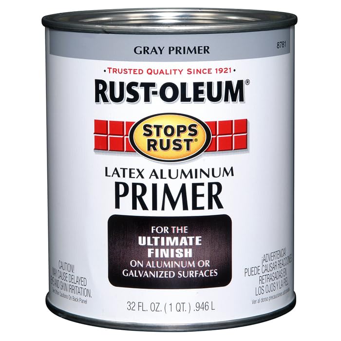 Rust-Oleum 8781502-2PK Stops Rust Flat Aluminum Primer (Pack of 2)