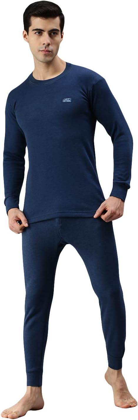 Lux Cottswool Men's Cotton Thermal Set