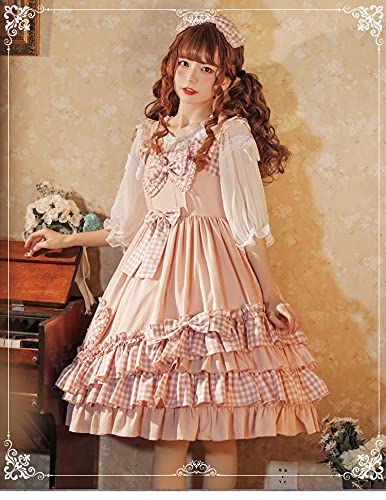 【しゃも・:*⭐︎】ロリータワンピース Lady Fruit 半袖ワンピース - ワンピース、ジャンパースカート