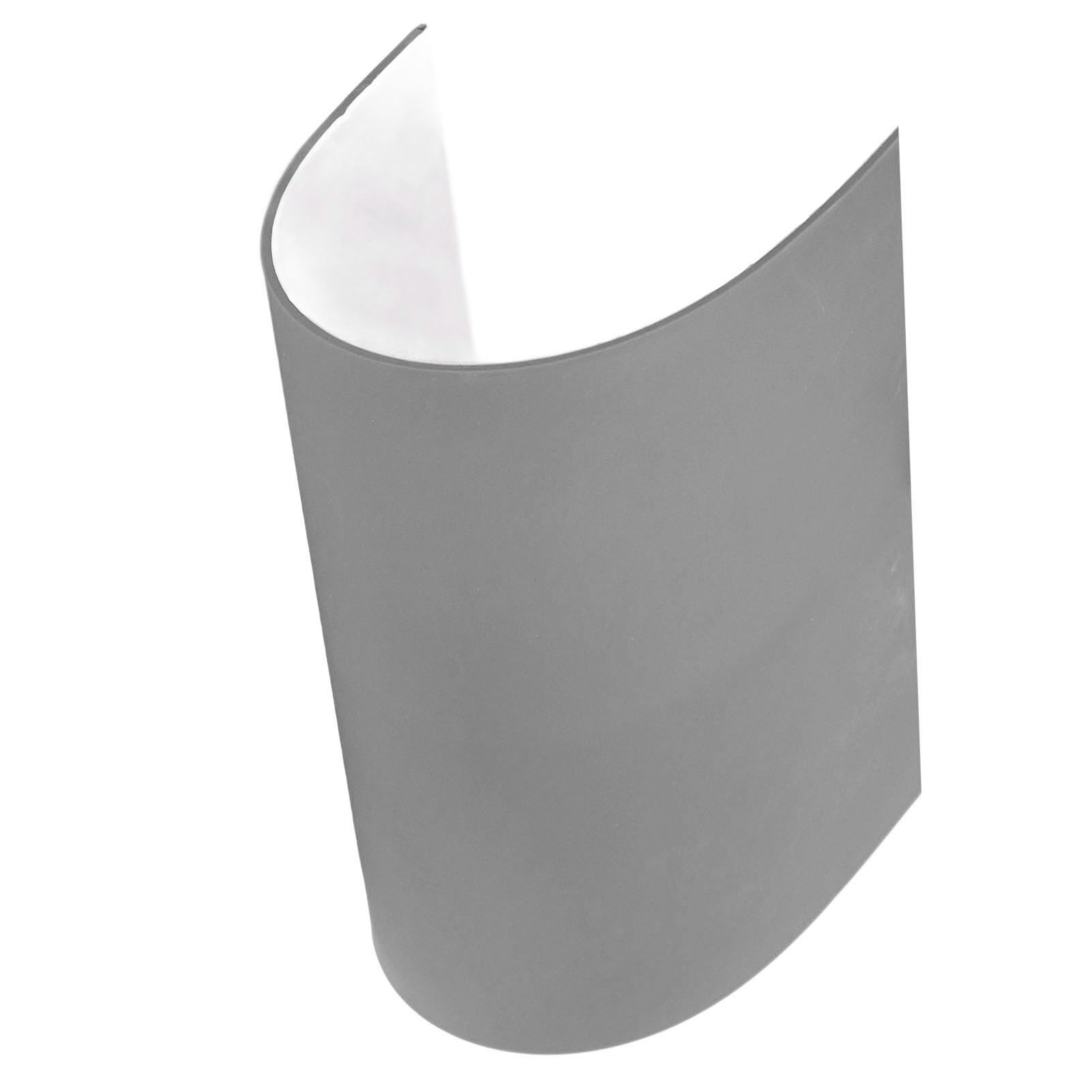 Rubber Carving Block, A4 Rubber Stamp Sheet Soft Flexible DIY Rubber, Blank Carving Stamps with Ink Loading and Fine Patterns (Light Gray)