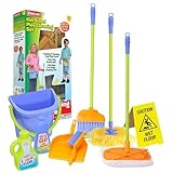 Kidzlane Kids Cleaning Set for Toddlers Up to Age 4. Includes 6 Cleaning Toys + Housekeeping Accessories. Hours of Fun & Pretend Play!