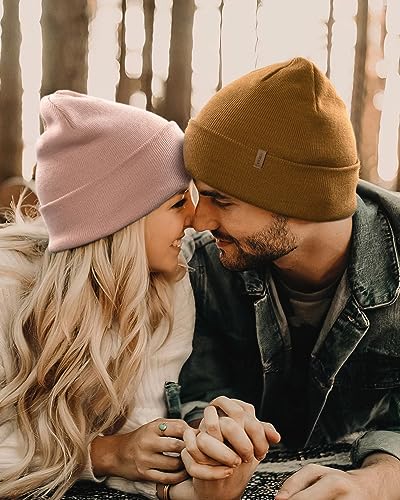 Image of FURTALK Unisex Cuffed Beanie Thick Double Knit Winter Skull Cap | Double-Layer Warmth, Ultra-Soft Itch-Free Knit, Snug No-Slip Fit, Essential Gear for Winter Jogging & Outdoor Sports