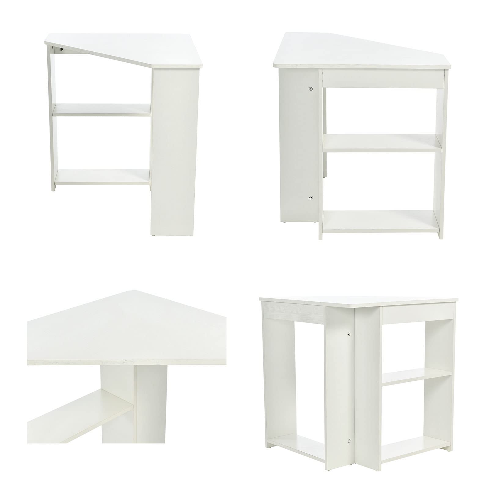 Amazon.co.jp: コーナーデスク 学習机 パソコンデスク L字デスク 書斎