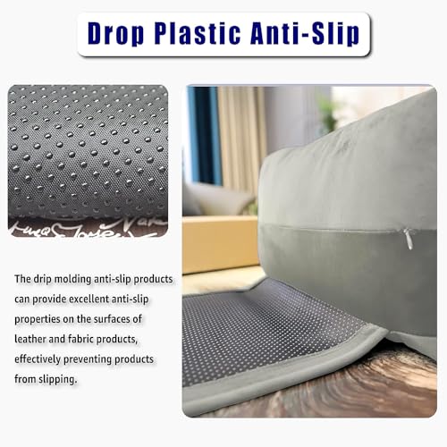 Oreiller antidérapant pour recliner en velours de qualité supérieure - 4