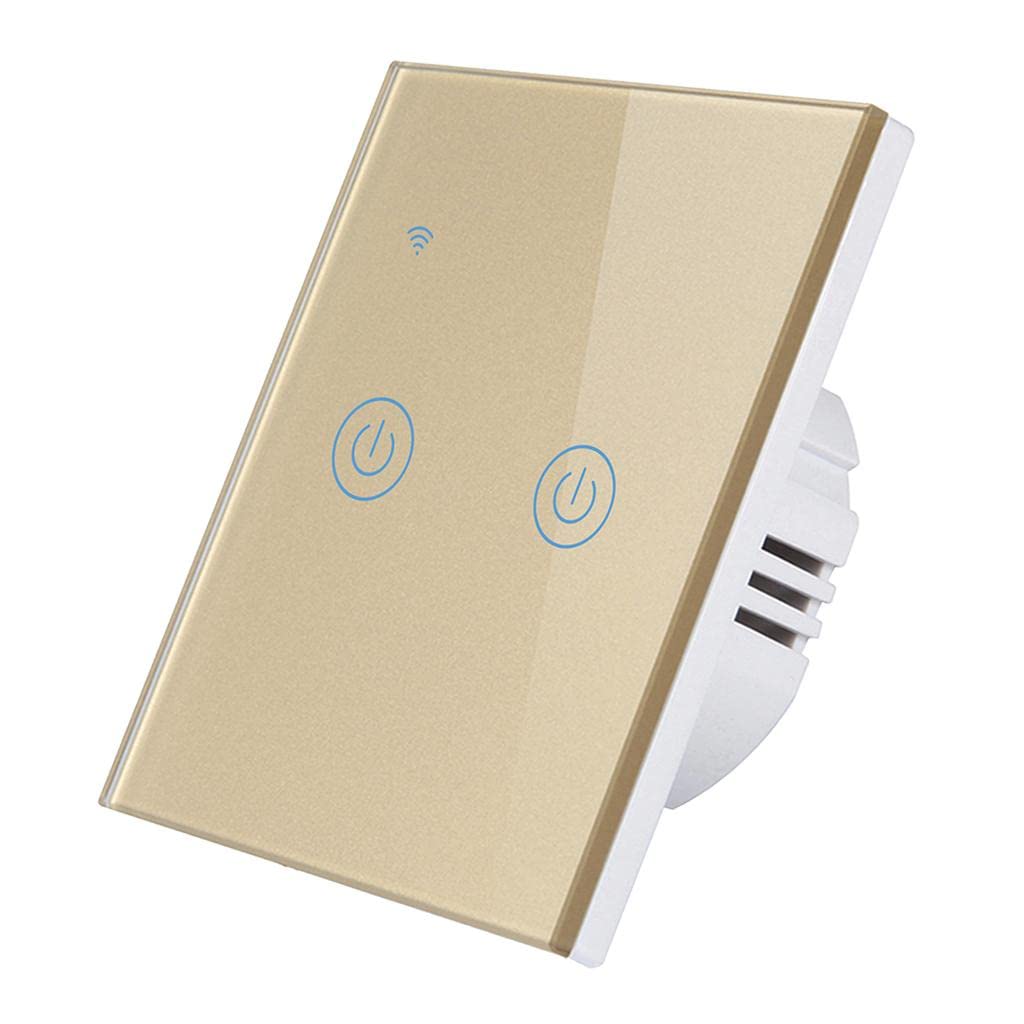 WiFi Smart Switch Touch Control EU Plug Golden L2|Home & Garden | Lighting Parts & Accessories|1 Piece of WiFi Smart Switch-image-18