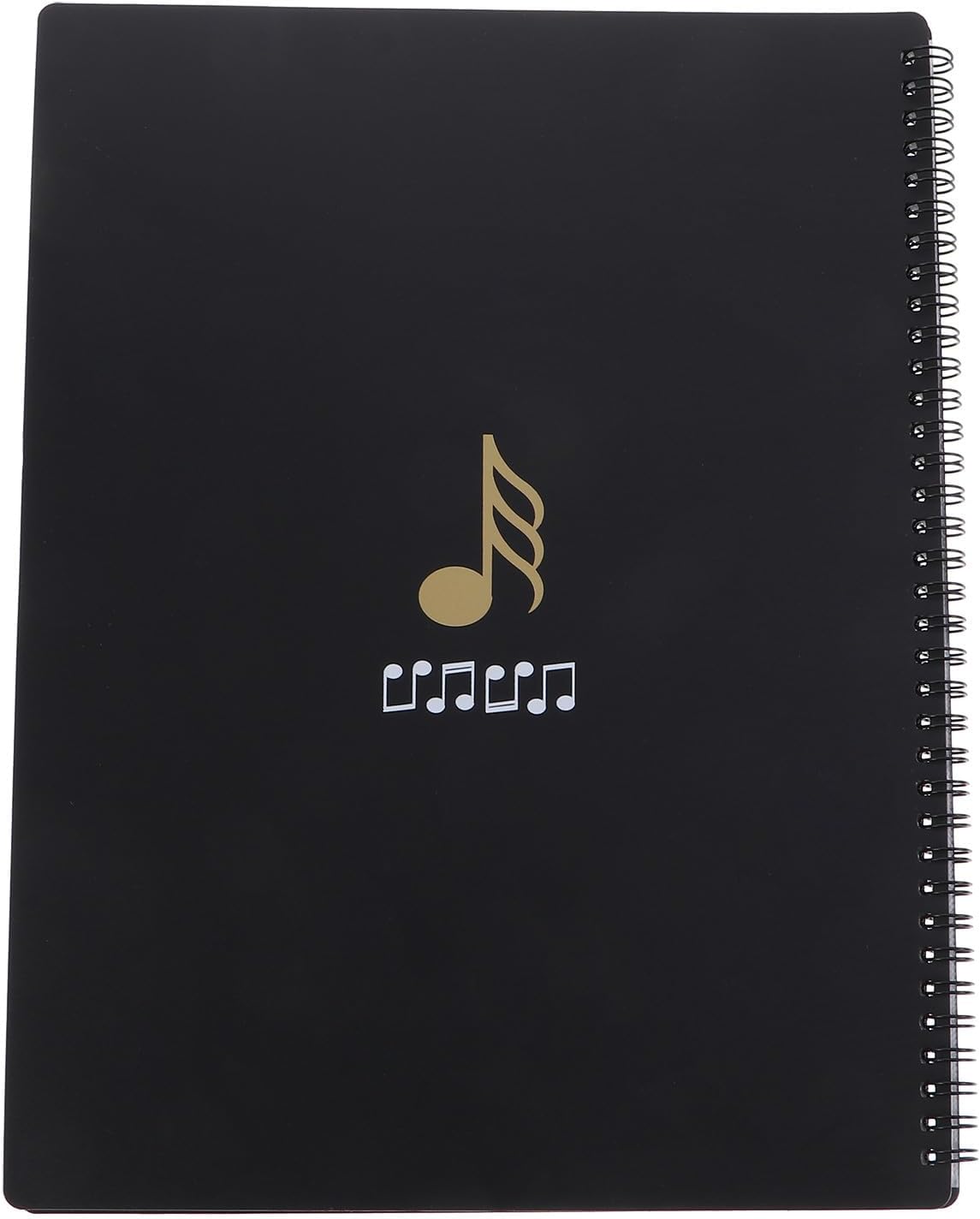 A4 Sheet Music File Folder 20 Pages PP Portable Organizer