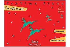 Pretime Piano Christmas, Primer Level: Beginnning Reading (Faber Piano Adventures)