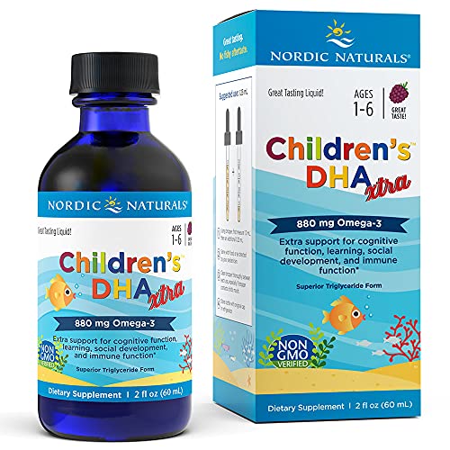 Nordic Naturals Children’s DHA Xtra, Berry Punch 2 oz for Kids 880