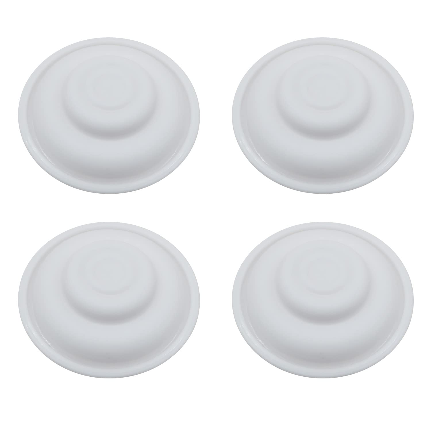 Silicone Backflow Protector Membranes Compatible with Spectra/Motif Luna/Amada MYA Backflow Protector Not Original Spectra Pump Parts Work with Spectra S2 S1 Breast Pumps (4pc Membrane)