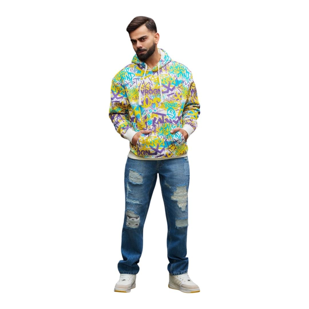 wrogn Men's Loose Fit Jeans | Mid Rise | Jeans for Man-picture-38