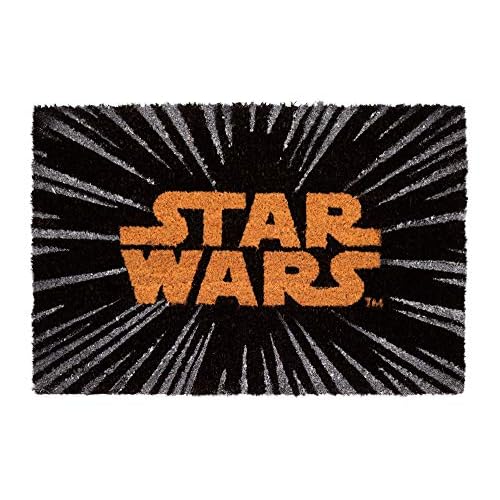 Grupo Erik Felpudo Star Wars - Felpudo Entrada casa Friki : Tapete Entrada casa, Decoracion hogar | Alfombra Exterior de Fibra de Coco Antideslizante e Impermeable (40x60cm)