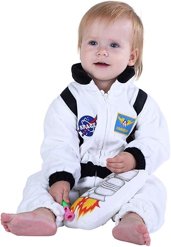 Miniatura 5 de Hsctek Disfraces de astronauta para recién nacidos bebés y niños pequeños