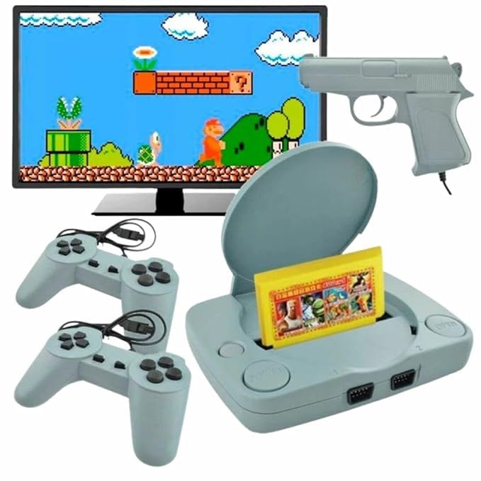 Viart Creation® Tv Video Game Set for 2 Players Experience Endless Fun with Retro Wired Video Game for Tv Gaming White (Special Edition) (Classic Edition) (B0CLS1Y6CT) Amazon Price History, Amazon Price Tracker