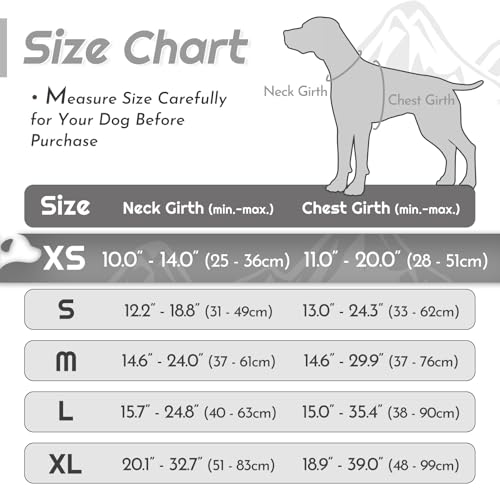 Eagloo Hundegeschirr Kleine Hunde, Anti Zug Hundegeschirr mit Reflexstreifen und Kontrolle, Verstellbar, Einstellbar und Langlebige Brustgeschirr Hund, Geeignet zum Gehen und Joggen, Grau, XS