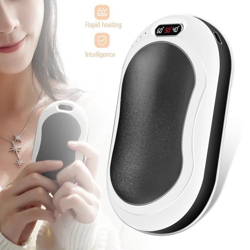 Mini scaldamani Portatile Scaldamani Elettrico Cuscinetto riscaldante rapido bifacciale