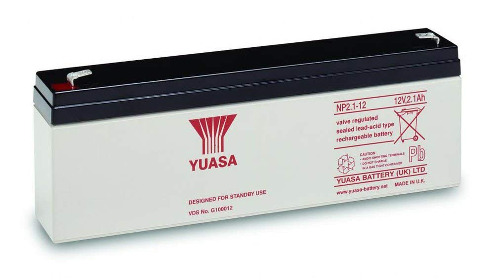 Yuasa NP2.1-12 piombo acido (VRLA) 2.1Ah 12V batteria UPS