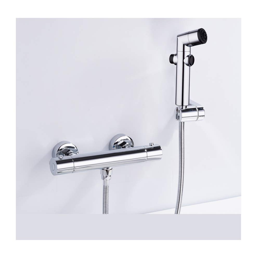 Mitigeur de salle de bain thermostatique mural en laiton pour éliminer les variations d'eau