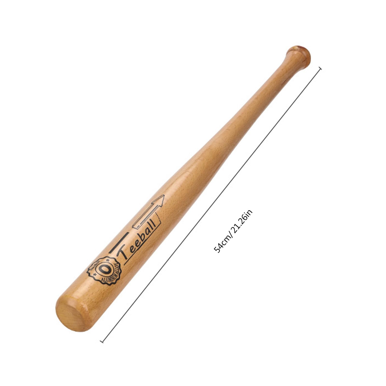 Mazza da Baseball in Legno Duro per Professionisti - Bastone per Allenamento e Competizione con Accessori Professionali