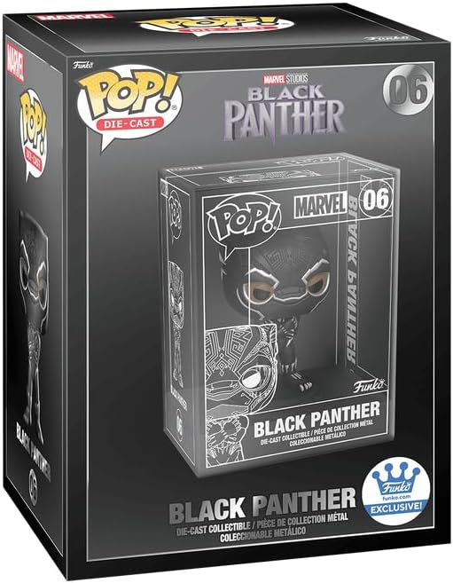 Miniatura 3 de Funko Pop Die Cast Black Panther Exclusive 06