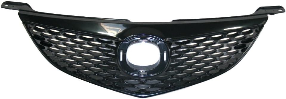 Evan-Fischer Grille Assembly For 2016 Mazda CX-5 - Chrome Shell With Dark Gray Insert, Direct Replacement - View #8