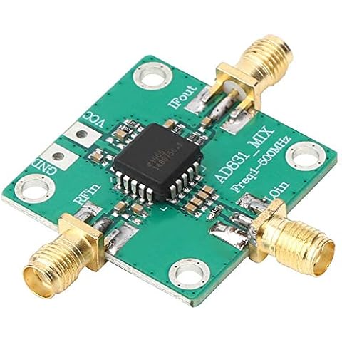 AD831 High Frequency Radio Frequency Mixer, RF Module Radio Accessory Single Chip Single-Ended Power Supply High Frequency 0.1-500MHz Cover