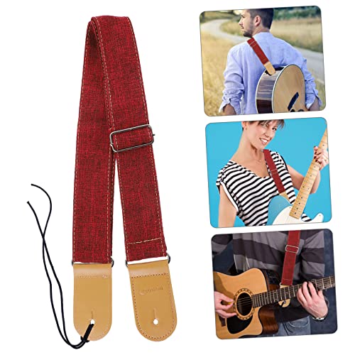 FAVOMOTO Sangle De Guitare Guitare Ceinture Boucle Ukelele Strap Guitare Ceinture Réglable Sangles De Guitare Électrique Cross Body Straps Bracelet De Montre En Cuir Électrique Sangle De - Les Beatles, Paul McCartney, John Lennon, RIngo Starr, George Harrison FAVOMOTO Sangle De Guitare Guitare Ceinture Boucle Ukelele Strap Guitare Ceinture Réglable Sangles De Guitare Électrique Cross Body Straps Bracelet De Montre En Cuir Électrique Sangle De – Image 6