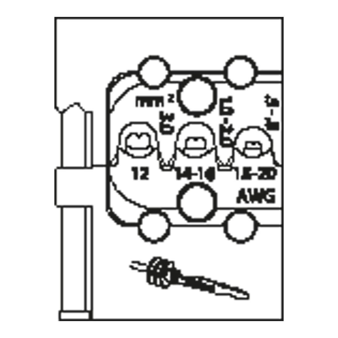 Insert modulaire pour contact à lamelles - Boîtier de connexion électrique et bloc multipôle