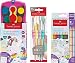 Produktbild Faber-Castell Farbkasten Connector 12 Farben Einhorn Pink Special Edition - Colour Grip 10 + 3 Buntstifte - Soft Touch Pinsel