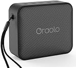 Oraolo Bluetooth Speaker, IPX7 Waterproof Portable Bluetooth Speaker with Stereo Sound, Bluetooth 5.4, Support AUX/TF Card, TWS Pairing,Small Wireless Speaker for Home, Shower, Outdoors, Travel Black