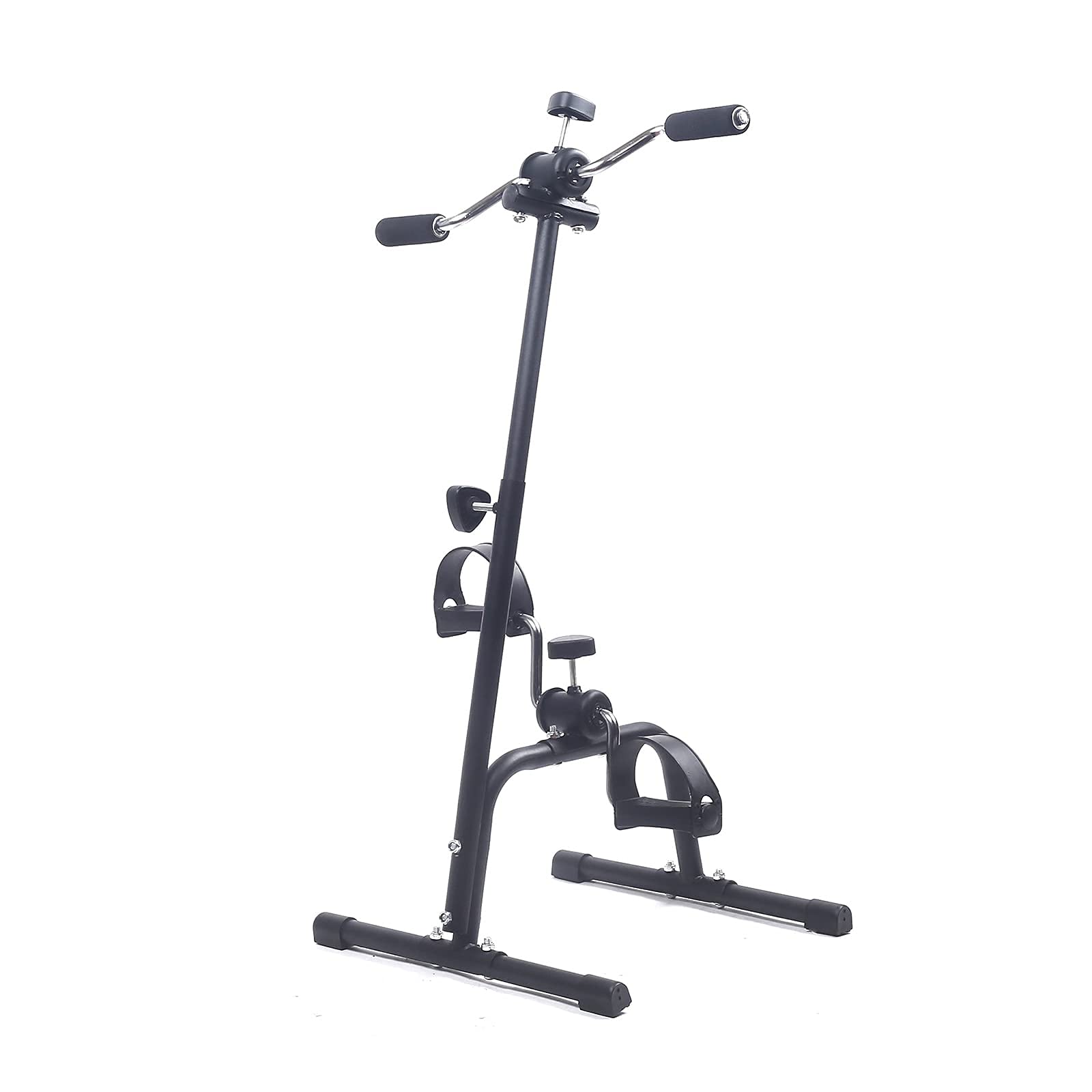 Mini Cyclette da Interno, Tapis roulant Verticale con corrimano per Anziani, Attrezzatura per l'allenamento di Mani e Gambe