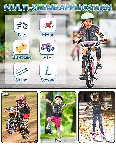 Image of StarknightMT Kids Dirt Bike Armor Suit Chest Protector Ages 3-10