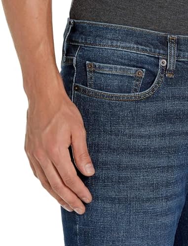 Amazon Essentials Men's Skinny-Fit Stretch Jean, Dark Vintage, 34W x 28L - 2