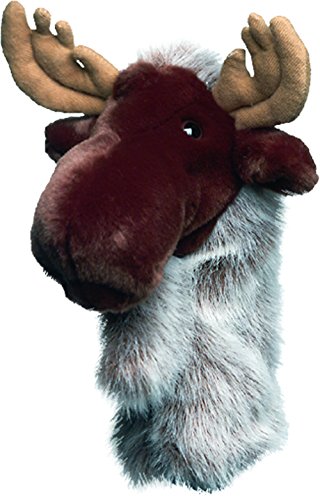 Daphne 's híbrida de Alce Novelty Headcover, Alce, Unisex, Color Brown/Grey, tamaño No se Aplica