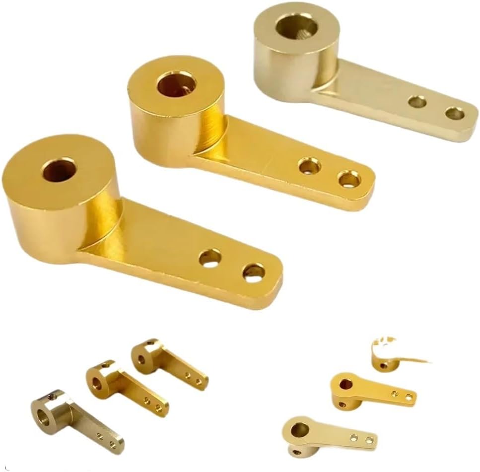 3.1MM 4.1MM 5.1MM Single Steering Rudder Tiller Arms for RC Model Car Boat Toys Hobbies Remote Control Toys(5.1mm)