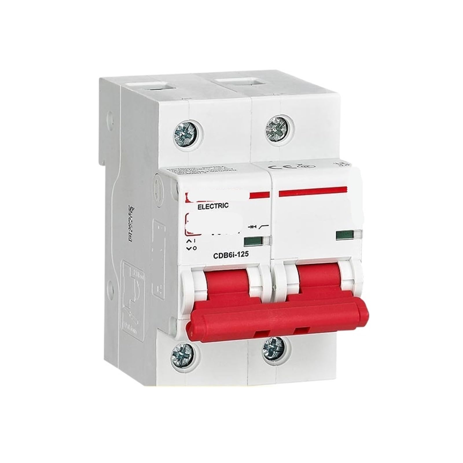 GVBAEPIEO Circuit Breaker CDB6I-125 Miniature CDB6i-125 2P li 80A
