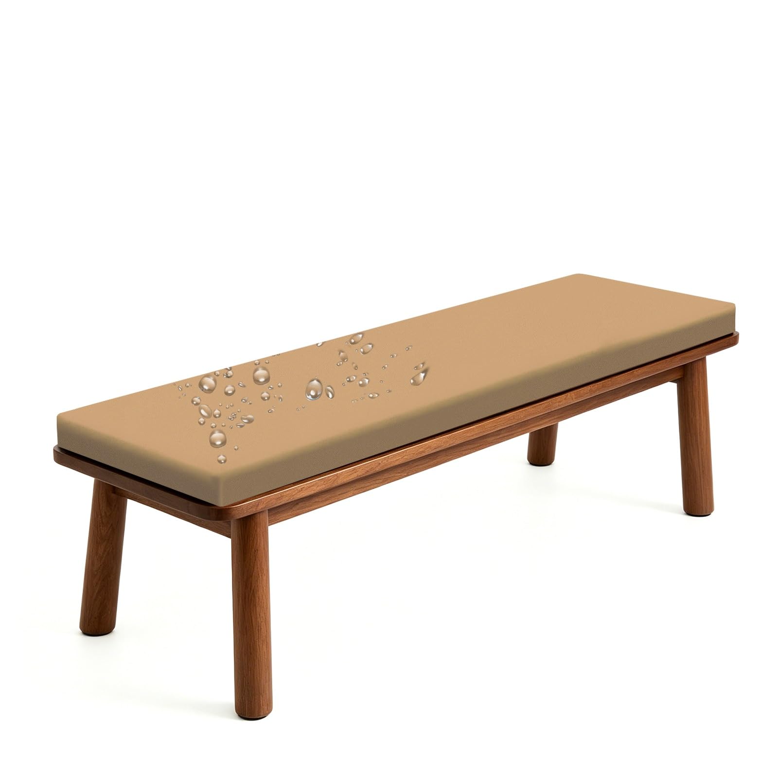 3cm Cuscino Per Panca Da Esterno Impermeabile Cuscini Panchina Per Giardino | Antiscivolo Cuscini Sedie per Davanzale dondolo divano Terrazza Interni personalizzabile Lavabile(5#,60x170cm)