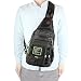 Kawei Knight Sling Bag Backpack Chest Shoulder Unbalance Gym Bag Pack