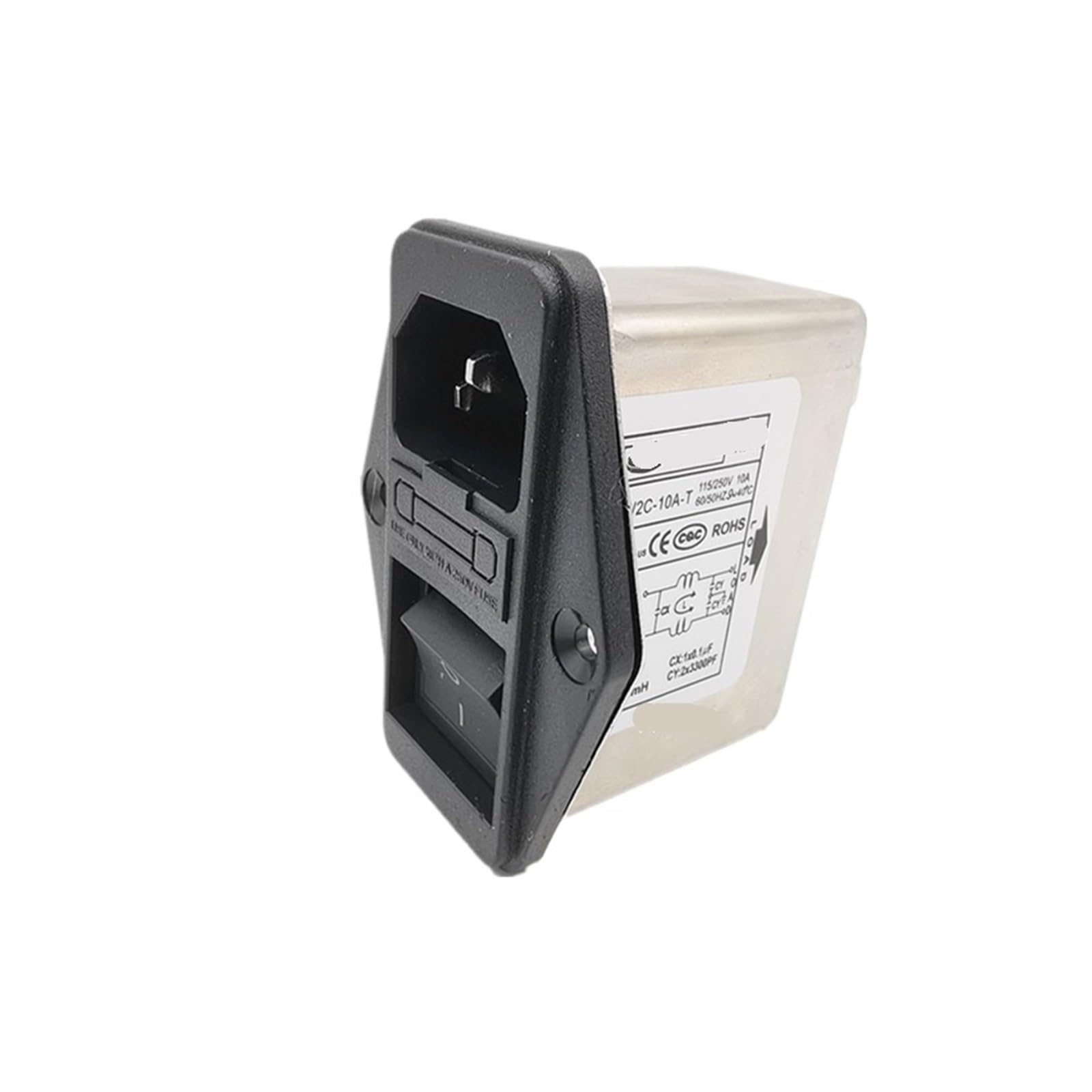 WBBAYDRFR Single-phase power filter CW1B-06A-T 6A 10A CW2A-10A-T CW1D CW2C CW2B(CW2C -10A -T 10A)
