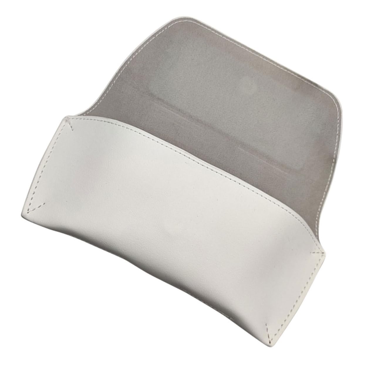 Homoyoyo copertura protettiva per occhiali custodia per occhiali da donna Astuccio portatile borsa Casa di occhiali custodia degli occhiali custodia per occhiali da sole pvc bianca