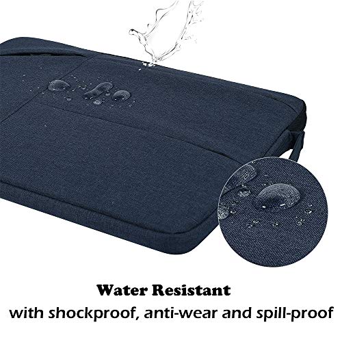 Dealcase ST02-15.6C- NAVY BLUE 15.6 Inch Laptop Briefcase Bag Compatible Hp 15.6 Inch Laptop/Envy X360 /Probook/Omen 15,Acer Aspire E 15/Predator Helios 300/Chromebook 15,Dell Inspiron 15,Msi Gv62,Samsung Asus Laptop Case,Navy Blue thumb #3