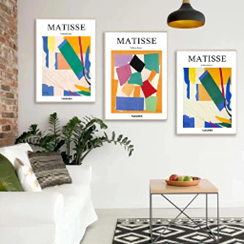 Affiche Henri Matisse décoration murale colorée pour un salon moderne