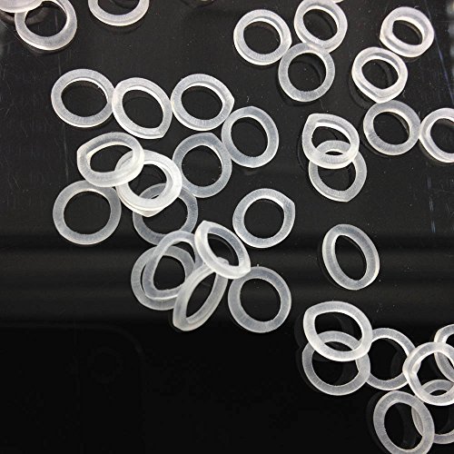 SmileOrtho - Anneaux élastiques intra-oraux transparents en latex, 99,22 g, 7,62/40,64 cm pour utilisation orthodontique Cover