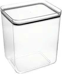 LYOR - Pote Hermético de Poliestireno My Box 5,5L - Organização de Alimentos - Porta Mantimentos com Tampa Hermético