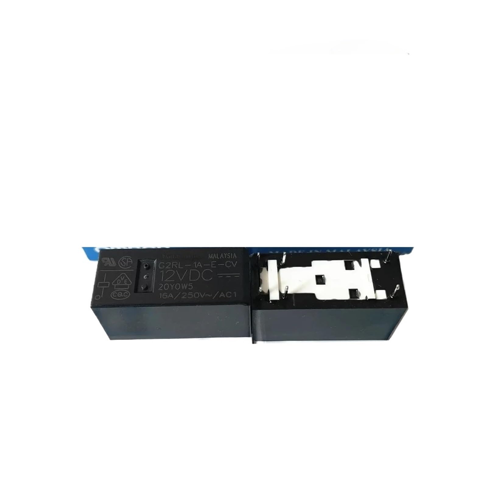 VWWJCCRO 100Pcs Relay DIP6 G2RL-1A-E-CV-12VDC 6p DC12V 16A A Set of Normally Open 6-pin