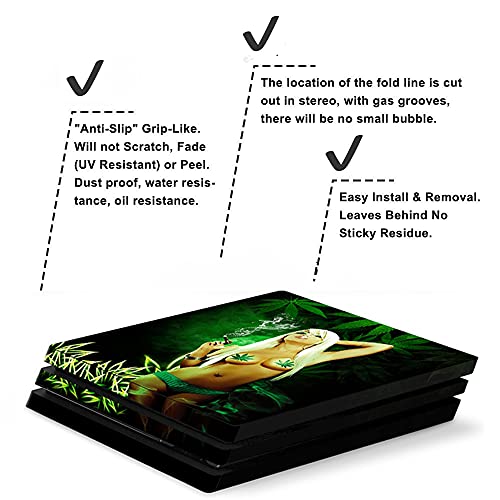 Fyonex For Sony Ps4 Pro Console Controller Skin Decals Stickers Ps4 Pro Skin Sticker Protective Cover #TOP3