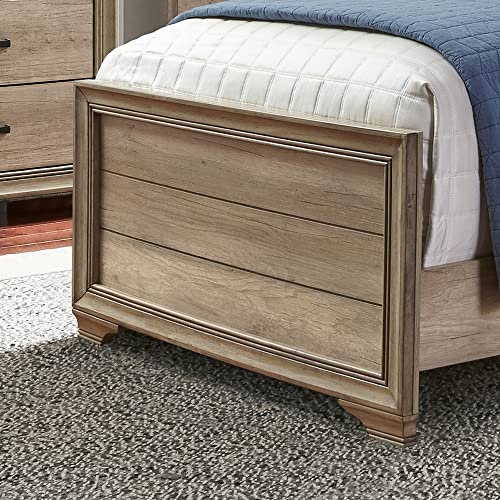 Liberty Furniture Industries Sun Valley Full Upholstered Bed, W57 X D79 X H52, Light Brown #TOP7