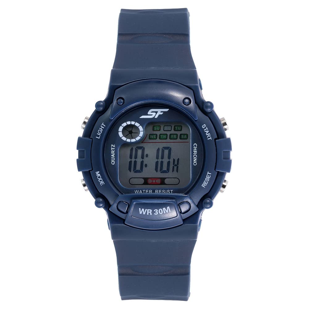 SF Digital Dial Grey Plastic Strap Watch for Men-NS7982PP11 (B0BS3X3NJX) Amazon Price History, Amazon Price Tracker